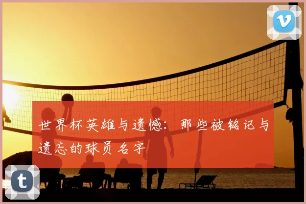 世界杯英雄与遗憾：那些被铭记与遗忘的球员名字